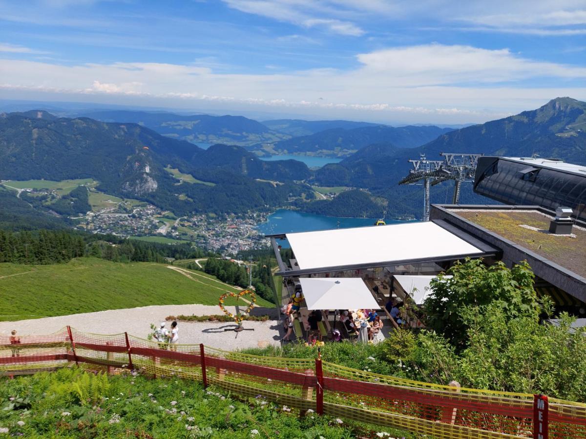 Apartment Am Wolfgangsee Strobl Exterior foto