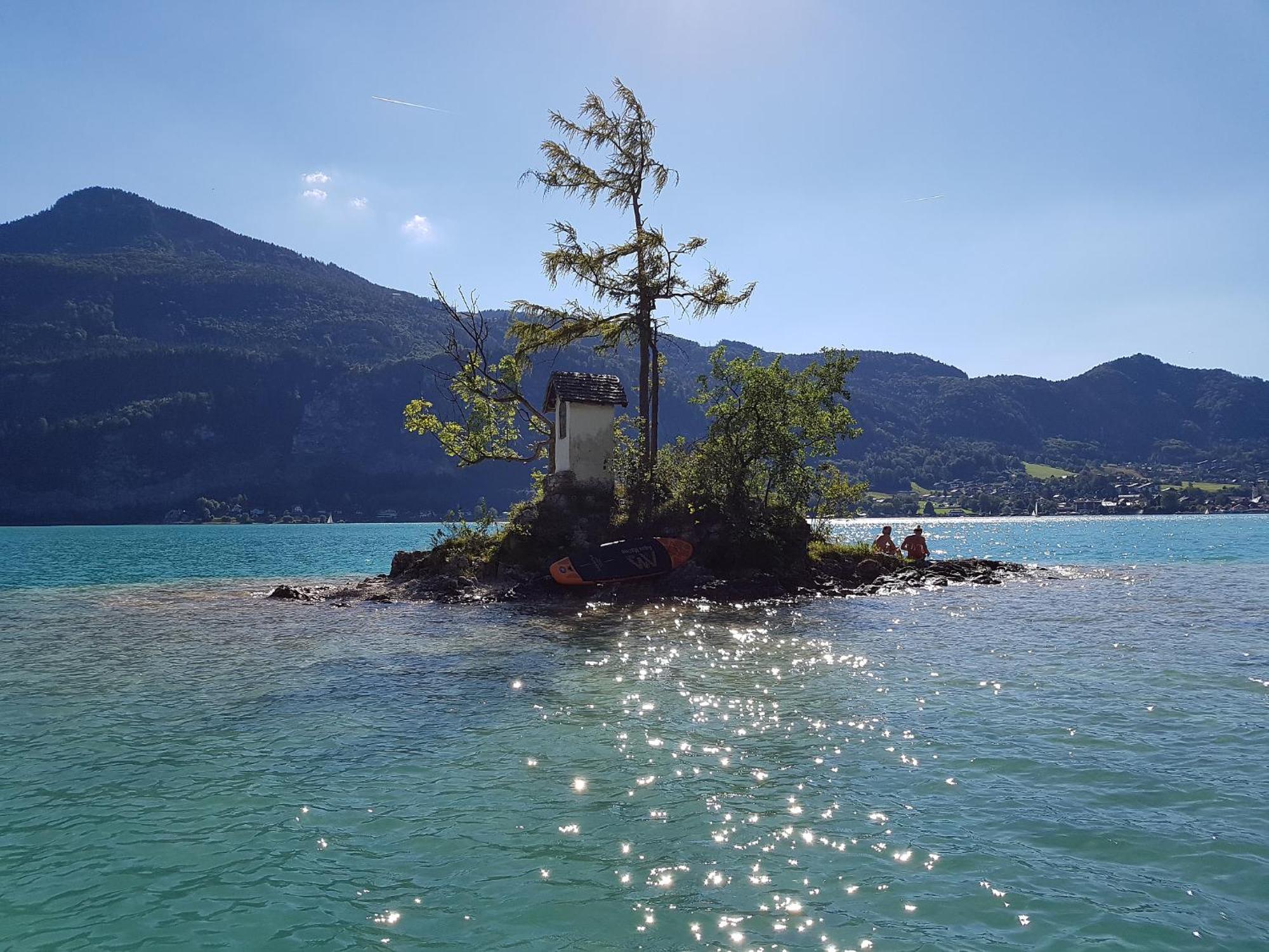Apartment Am Wolfgangsee Strobl Exterior foto